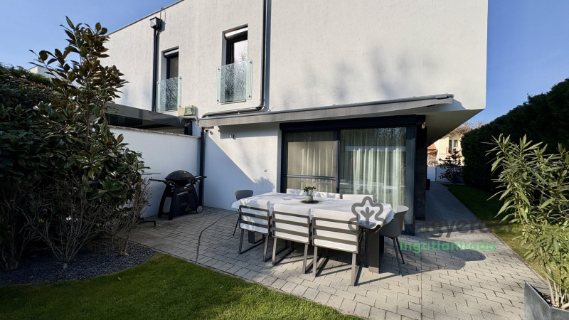 Debrecen, Liget lakópark, Ház, ikerház  