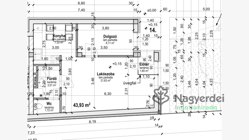 Téglás, Lakás, tégla lakás  