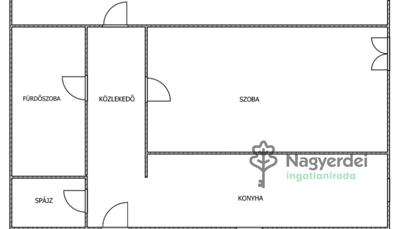 Debrecen, Nagyerdőalja, Lakás, tégla lakás  