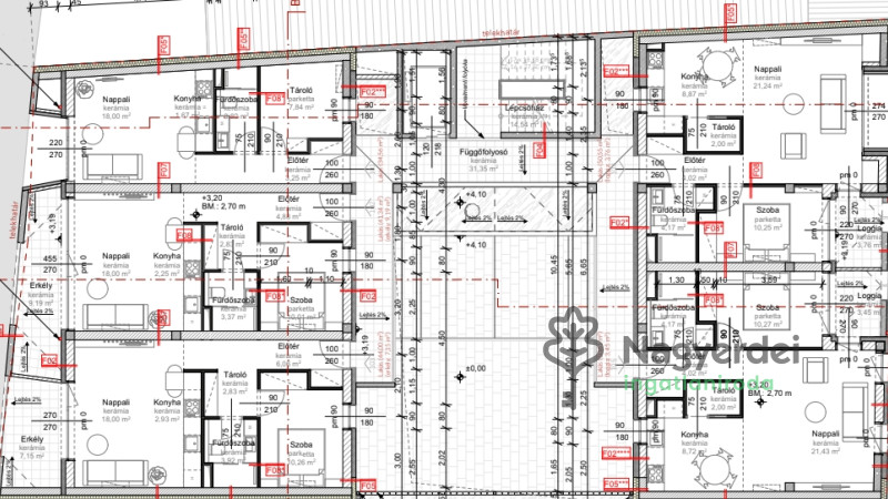 Debrecen, Belváros, Lakás, tégla lakás  