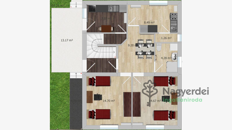 Debrecen, József Attila-telep, Ház, családi ház  