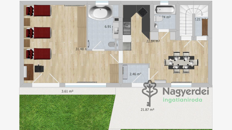 Debrecen, József Attila-telep, Ház, családi ház  