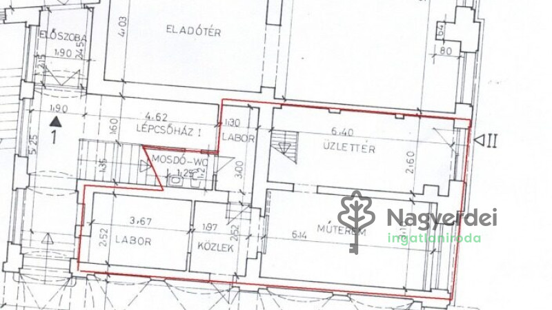 Debrecen, Belváros, Üzlethelyiség, nem üzletközpontban  