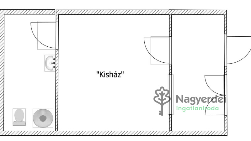 Debrecen, Boldogfalvi kert, Ház, sorház  