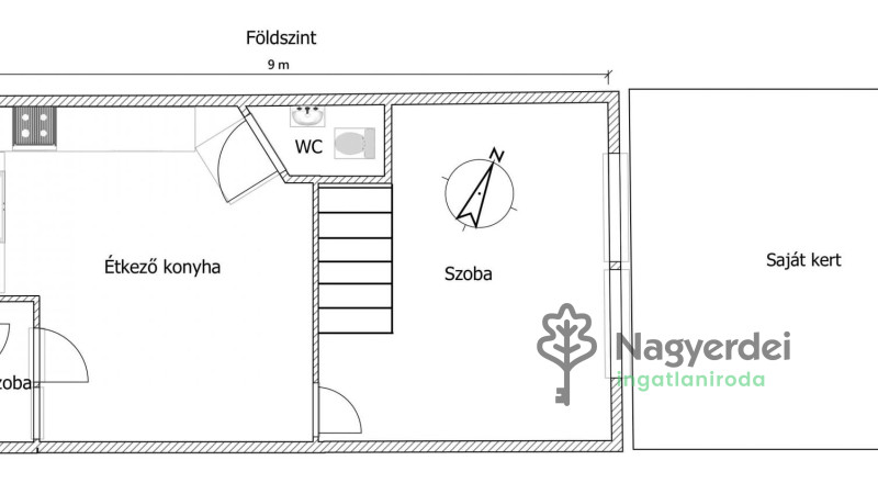 Debrecen, Boldogfalvi kert, Ház, sorház  