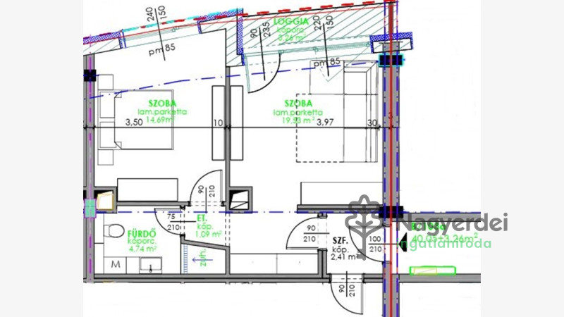 Debrecen, Belváros, Lakás, tégla lakás  