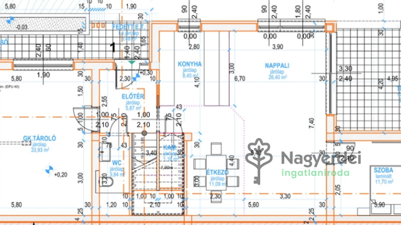 Debrecen, Kerekes telep, Ház, sorház  