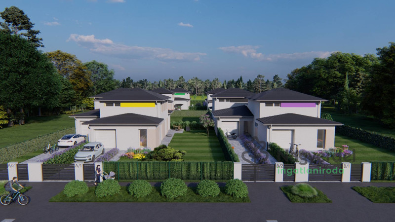 Debrecen, Pallag, Ház, ikerház  