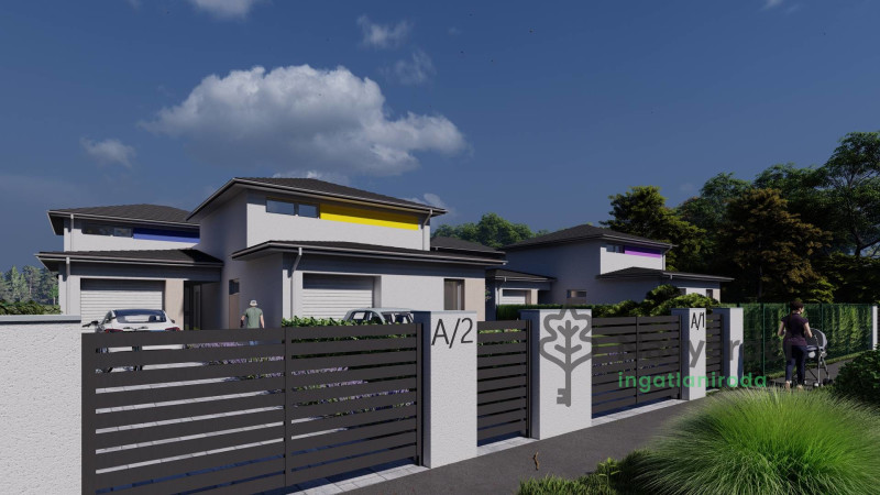 Debrecen, Pallag, Ház, ikerház  