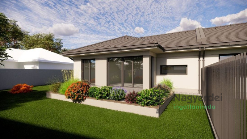 Debrecen, Veres Péter-kert, Ház, ikerház  