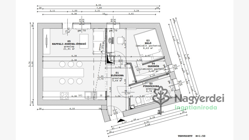 Debrecen, Belváros, Lakás, tégla lakás  