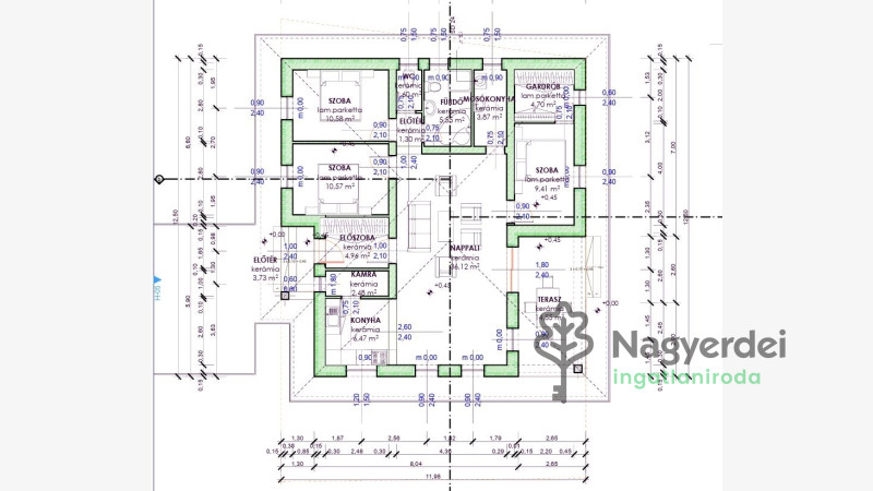 Debrecen, Júliatelep, Ház, családi ház  