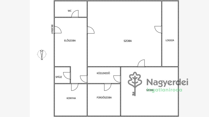 Debrecen, Egyetemváros, Lakás, tégla lakás  