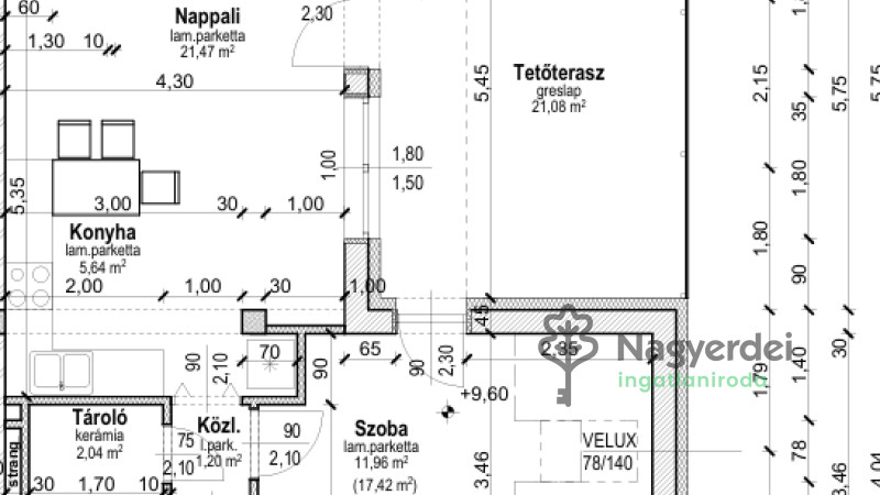 Téglás, Lakás, tégla lakás  