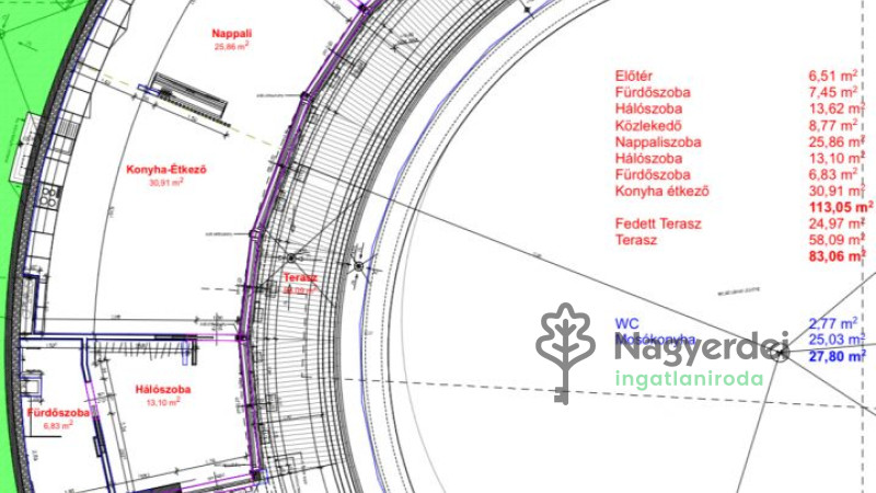 Debrecen, Belváros, Lakás, tégla lakás  