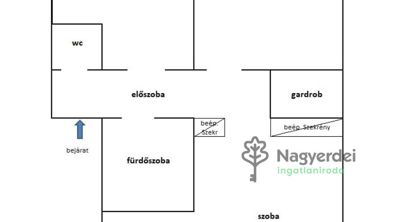 Debrecen, Bem tér, Lakás, tégla lakás  