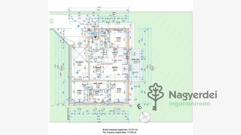 Debrecen, Homokkert, Ház, családi ház  
