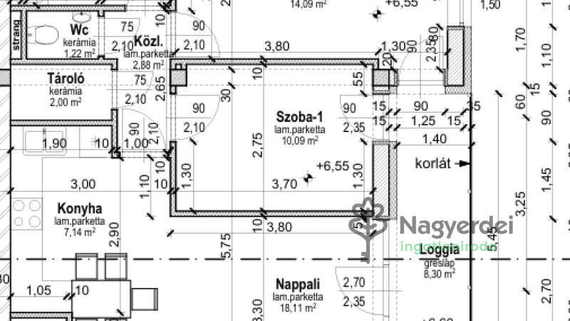 Téglás, Lakás, tégla lakás  