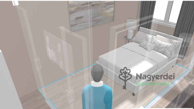 Debrecen, Belváros, Lakás, csúsztatott zsalus  