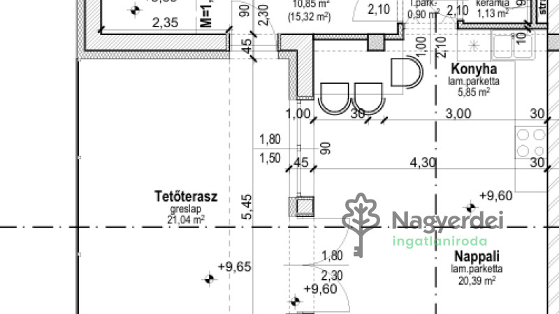 Téglás, Lakás, tégla lakás  
