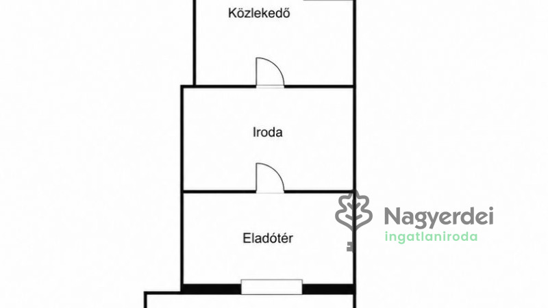 Debrecen, Nagyerdőalja, Üzlethelyiség, nem üzletközpontban  