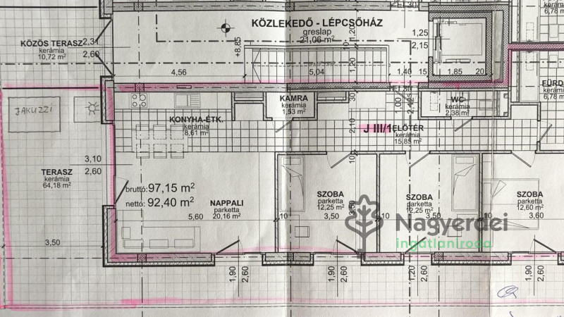 Debrecen, Bem tér, Lakás, tégla lakás  