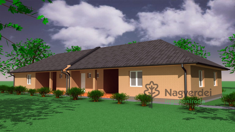 Hajdúsámson, Sámson kert, Ház, ikerház  